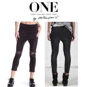 ONE TEASPOON WESTWOOD KILLERS skinnydrop rise jean